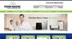 Desktop Screenshot of ozarkimaging.net